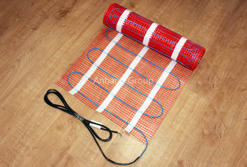<b>Low output 100w/㎡ electric underground heating mat red</b>